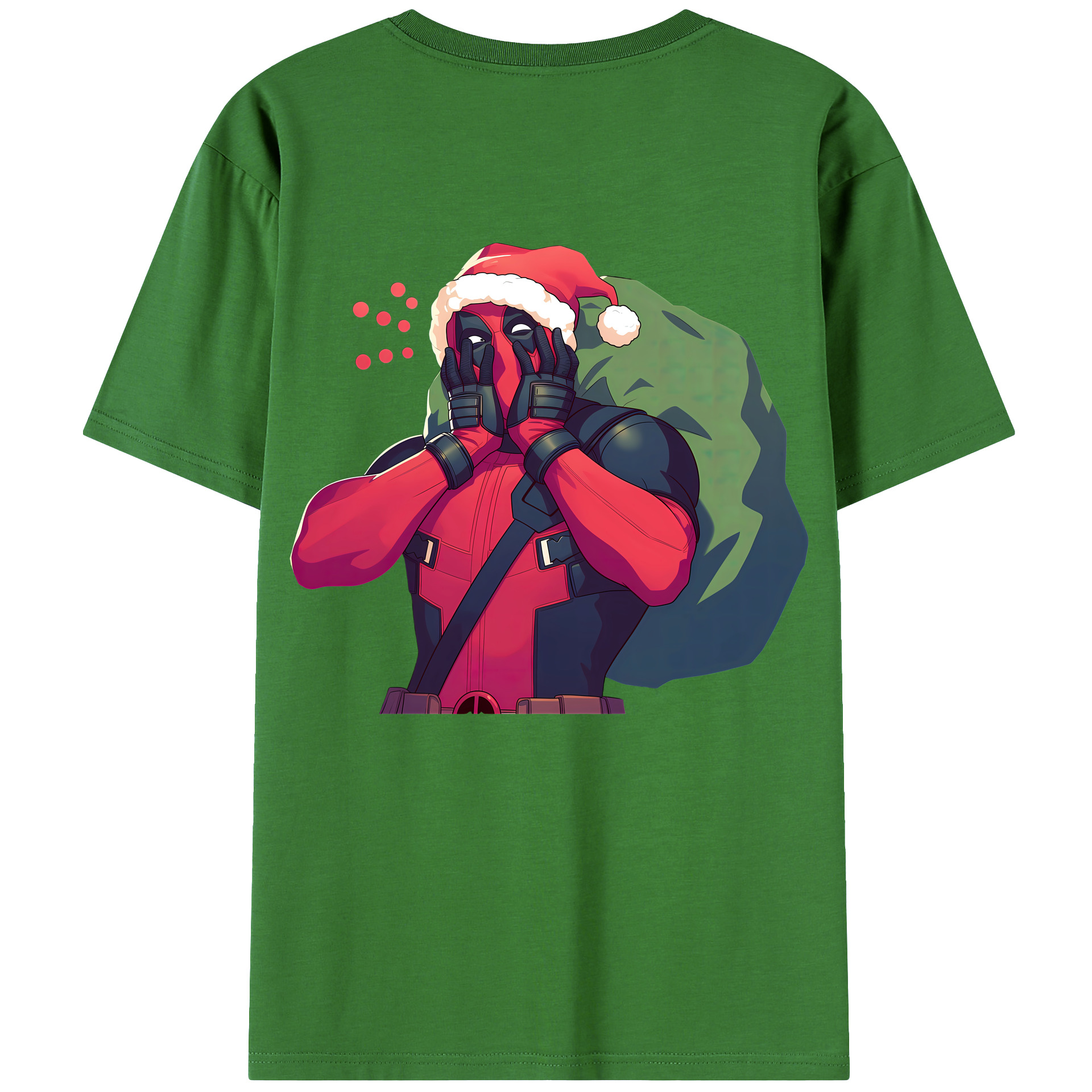 （画像用） Deadpool デッドプール レディース半袖Tシャツ(バックプリント)